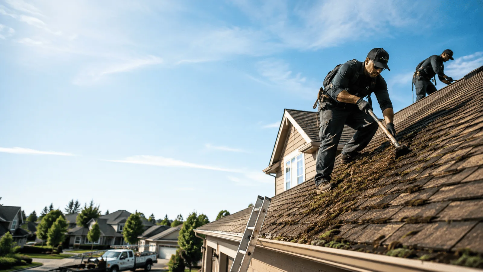 Roof Moss Removal in Altona, IL near me